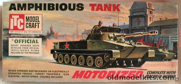 ITC 1/32 PT-76 Russian Amphibious Tank - Motorized, 3810-249 plastic model kit